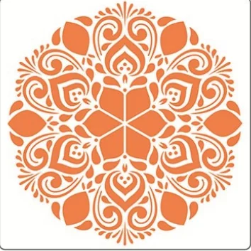 

30 * 30 cm large round flower mandala diy stencil painting scrapbook coloring engraving album decoration template stencil