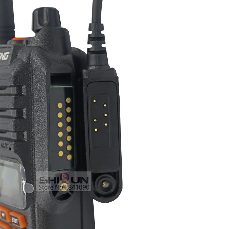 BAOFENG Micrófono Impermeable, Altavoz De Hombro Remoto De