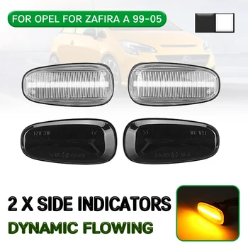 

Car LED Dynamic Side Marker Light Flowing Turn Signal Light Lamp For Opel Zafira A 1999-2005 for Astra G 1998-2009