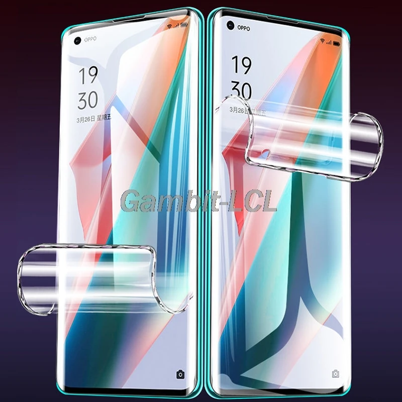 For OPPO Reno4 Pro 5G CPH2089 Reno5 5Pro Reno 4 5 CPH2201 Hydrogel Film Protective Screen Protector Cover (NOT Tempered Glass ) mobile screen guard