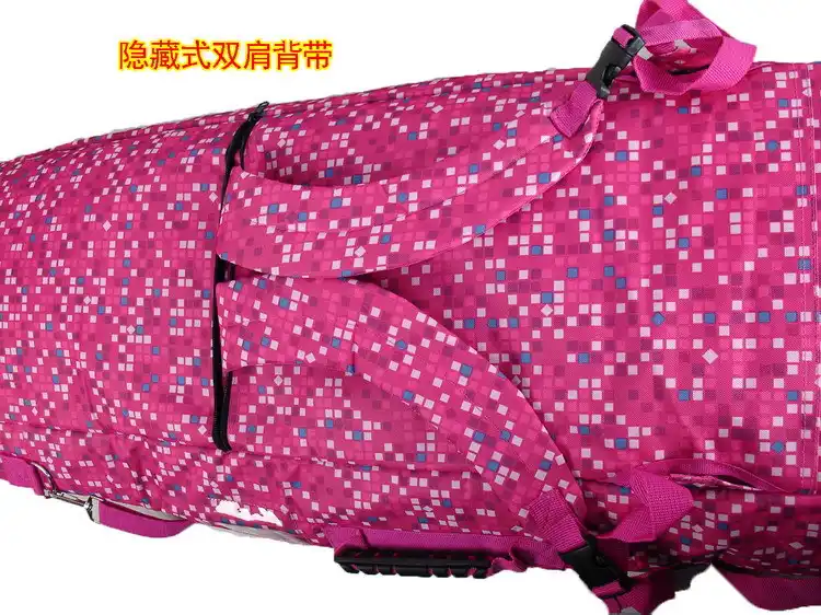 padded ski bag with wheels