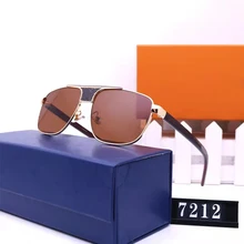 

New Eyepieces Sunglasses 2022 Men Women Fashion Brand Design Luxury Square Goggles For Aviator Driver Protection Sun Glasses
