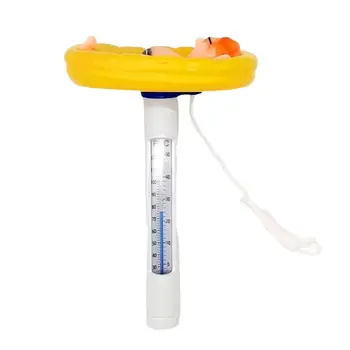 

Large Size Swimming Pool Thermometer Floating Pool Thermometer Durable Thermometer With String For Swimming Pools Hot Tub Spa