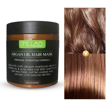 

MELAO Moisturizing Nourishing Conditioner Natural Premium Hydrating Formula Argan oil Hair Mask Supple Repair Hair Mask