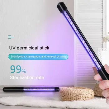 

3W/5W USB LED UV Sterilizer Lamp Home Portable Ultraviolet Disinfection Bactericidal Lamp UVC Germicidal Lamp Sterilizer