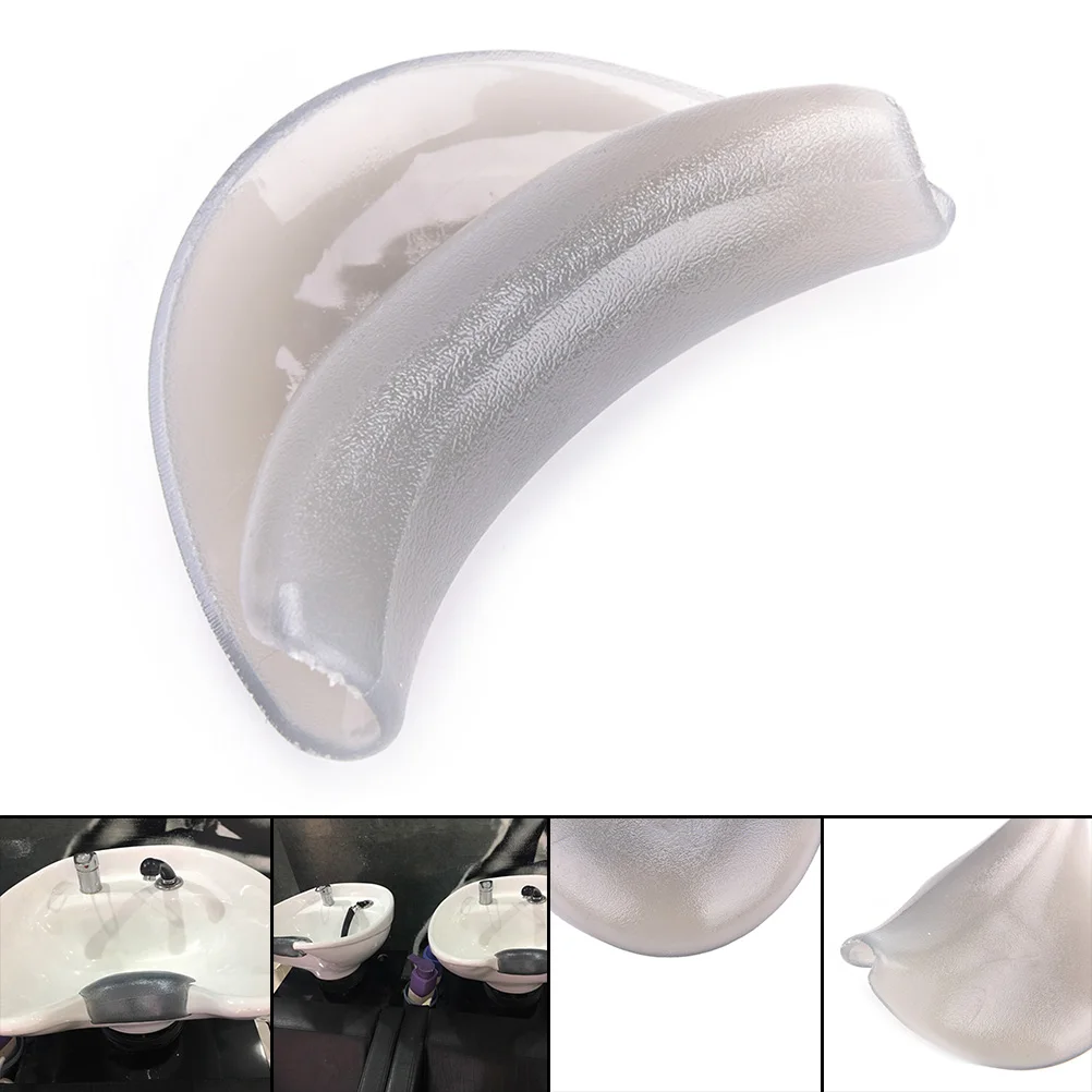 1PC Hair Spa Salon Wash Gel Neck Rest Cushion Pillow Durable Silicon Soft Hair Wash Shampoo Sink Basin Gripper For Hairdressing