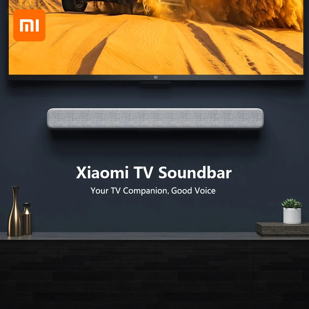 Xiaomi TV Soundbar Speaker BT Wired and Wireless Audio Support Optical SPDIF AUX Wall Mountable for Home Theatre | Электроника