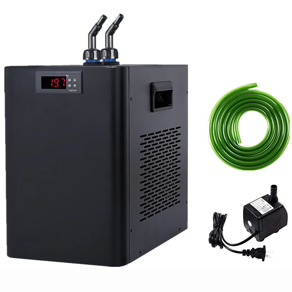 Ezcasch 150W Aquarium Chiller, 42 Gal Water Chillers, Hydroponic Cooler