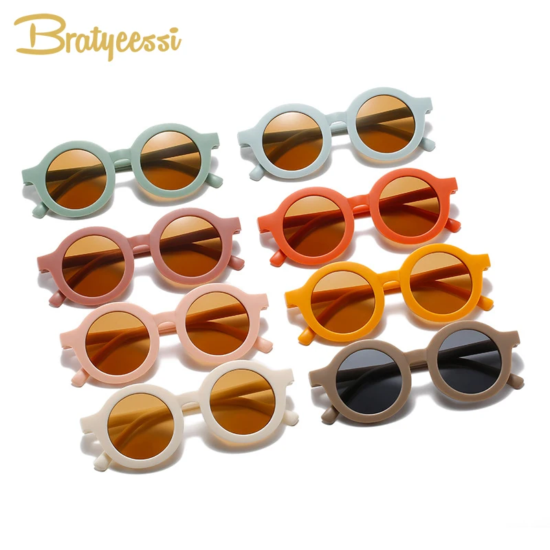 New 2021 Baby Sunglasses Toddler Aaccessories Beach Wear Photography Props Summer Sun Protection for Kids | Мать и ребенок