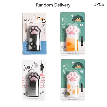 

Cute Cat Paw Footprint Correction Tape Stationery Corrector Student Altered Tapes Kawaii School Office Supplies