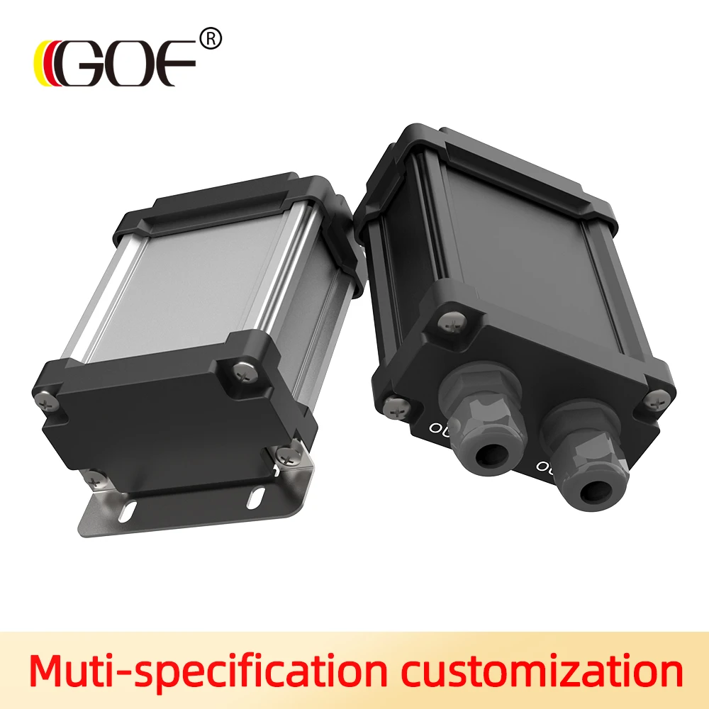 

Custom Aluminium Alloy Enclosure Ip68 Waterproof Project Junction Box Customized Size Inverter Shell M07 90*45MM