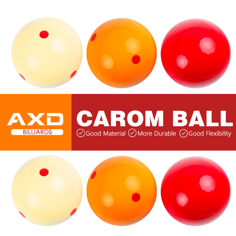 Carom Billiards Ball 61.5mm Resin Complete Set Goal Balls Billiard Accessories High Quality Carom Cue Special Ball Training Ball brass ball h62 0 5mm 3 175mm 0 6mm 0 7mm 0 8mm 0 9mm 1mm 1 5mm 2mm 2 381mm 3mm 3 175mm solid bearing balls high precision