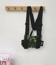  Bags for Women Unisex Nylon FLAP Shoulder Bag Pures and Bags Crossbody Tactical Vest Unisex Solid Fashion Zipper Street Style 