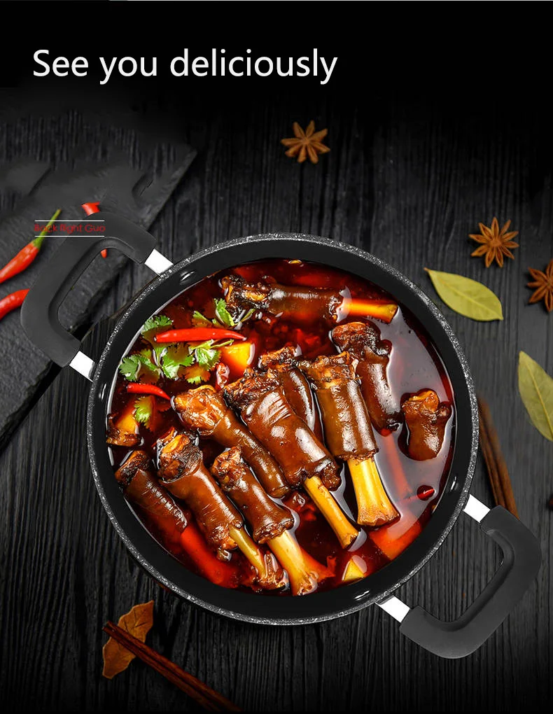 Кастрюля для супа, пароварка Maifanshi, молочный горшок, Детский горшок для приготовления пищи, индукционная плита, газовая плита, кухонный горшок, кухонная посуда, литая