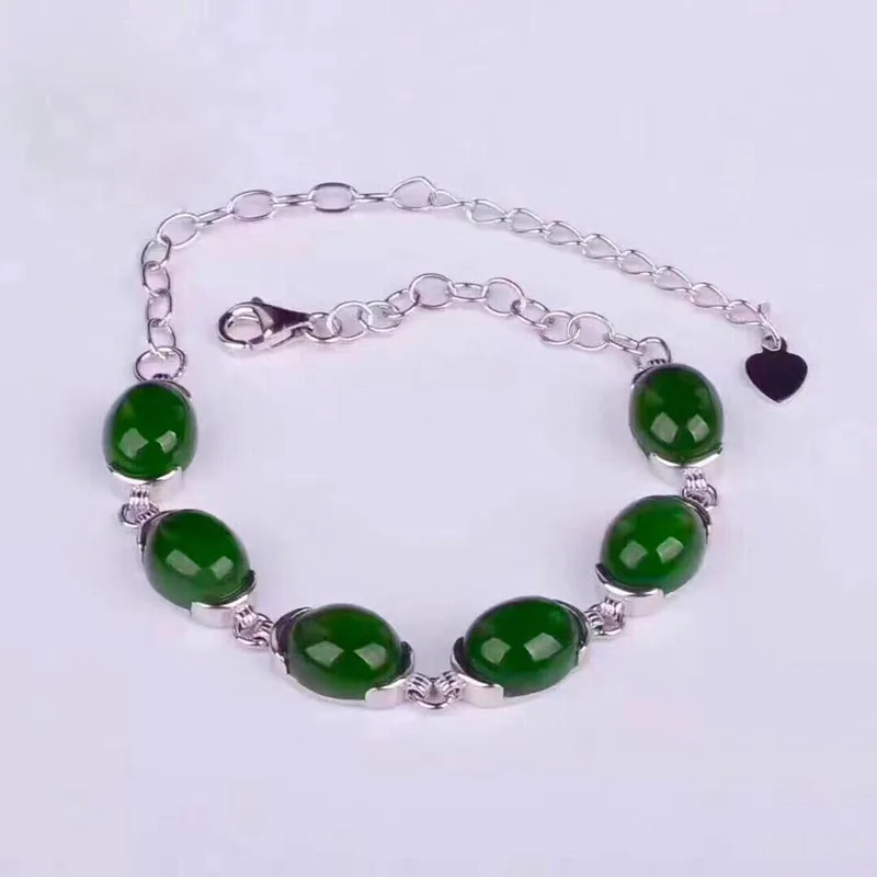 Armbanden Voor Vrouwen Для женщин браслет(Hetian) нефрита, Женский индивидуальностью сладкий подарок на день рождения