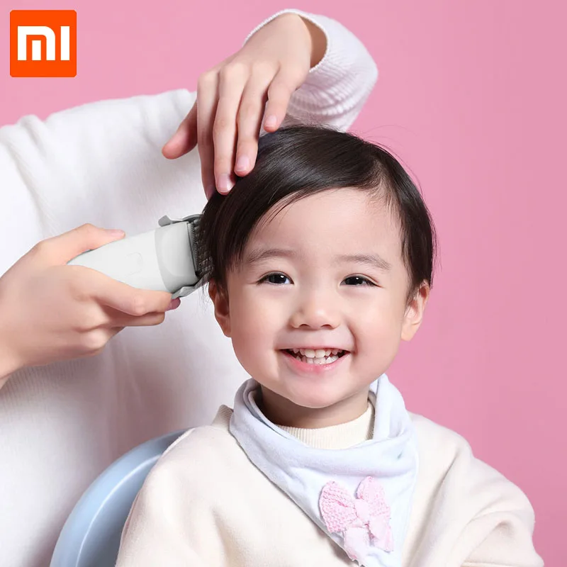 Xiaomi MiTu детская машинка для стрижки волос безопасный IPX7 водонепроницаемый электрический триммер для волос тихий двигатель USB Перезаряжаемый для детей Парикмахерская