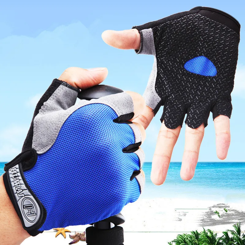 Новинка Перчатки для фитнеса с полупальцами женские перчатки езды на велосипеде