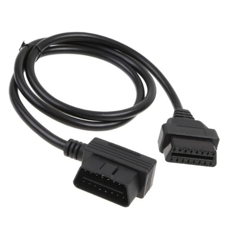 ABKK Obd ii Obd2 16pin папа мама удлинитель диагностический 100 см| |