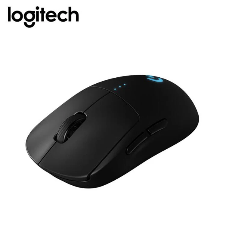 Беспроводная игровая мышка logitech G PRO, RGB, двойной режим с датчиком HERO 16K dpi, светильник, скоростная лазерная мышь POWERPLAY Com
