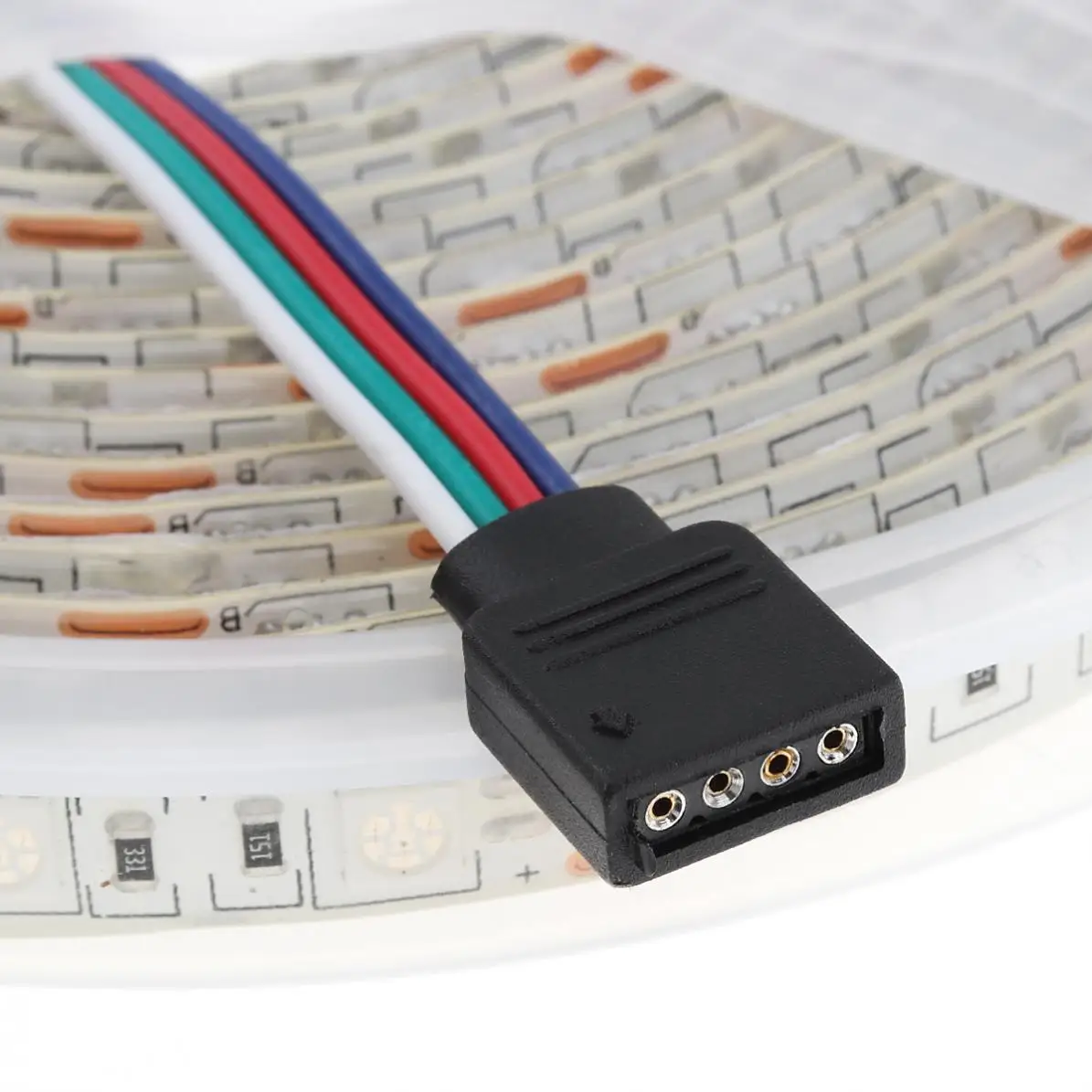 Водонепроницаемый IP65 SMD 5050 60 светодиодный s/m 5m RGBW светодиодный Светодиодная лента Диодная лента Wifi контроллер DC 12V адаптер Набор