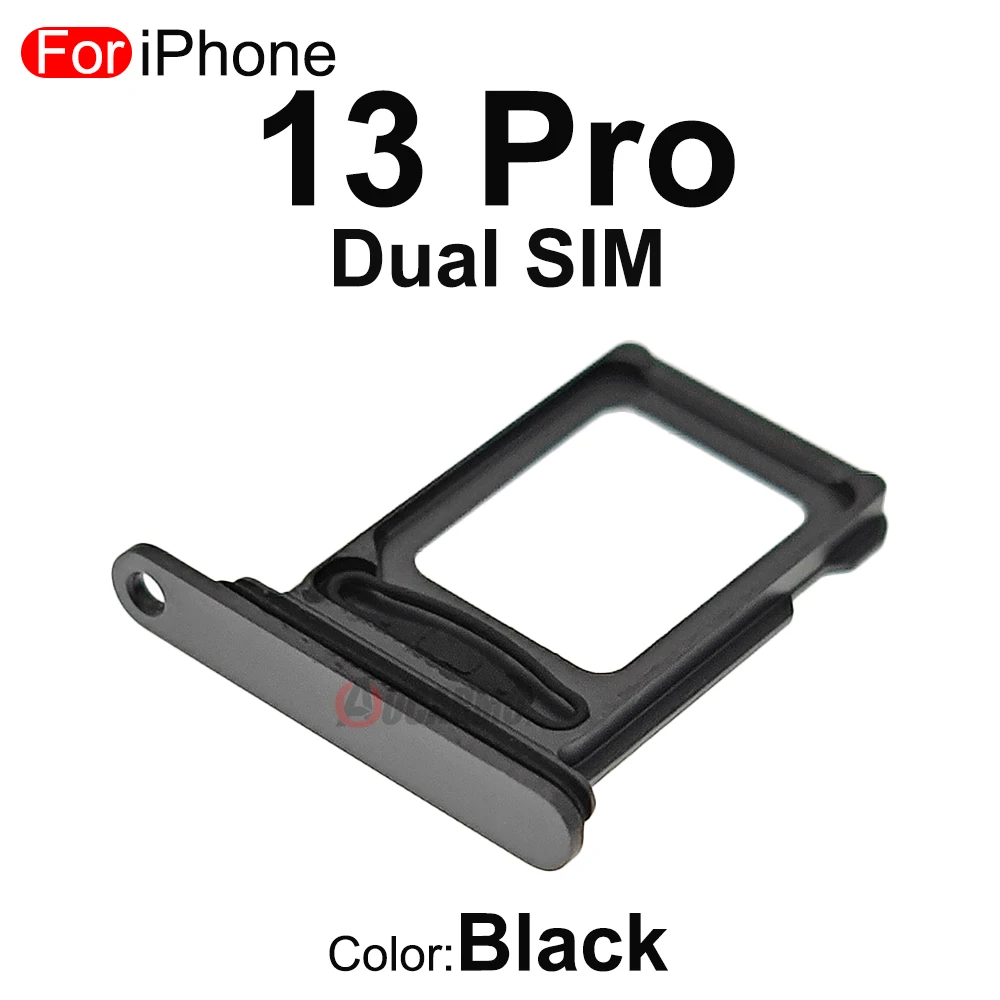 For iPhone 13 Pro 13pro Single Dual SIM Card Tray Slot With