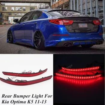 

2 Pcs LED Red Rear Bumper For Kia Optima K5 2011 2012 2013 Reflector Light Rear Signal Brake Bumper Warning Tail Stop Lamp