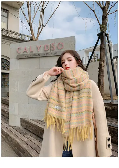 2021 News Fashion Trend Scarf Female Autumn And Winter New