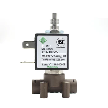 

Original ODE Italy 3/2 Way NC Direct Acting G1/8" AC230V 50HZ 17bar Water Fluid Air Steam Technopolymer Solenoid Electric Valve