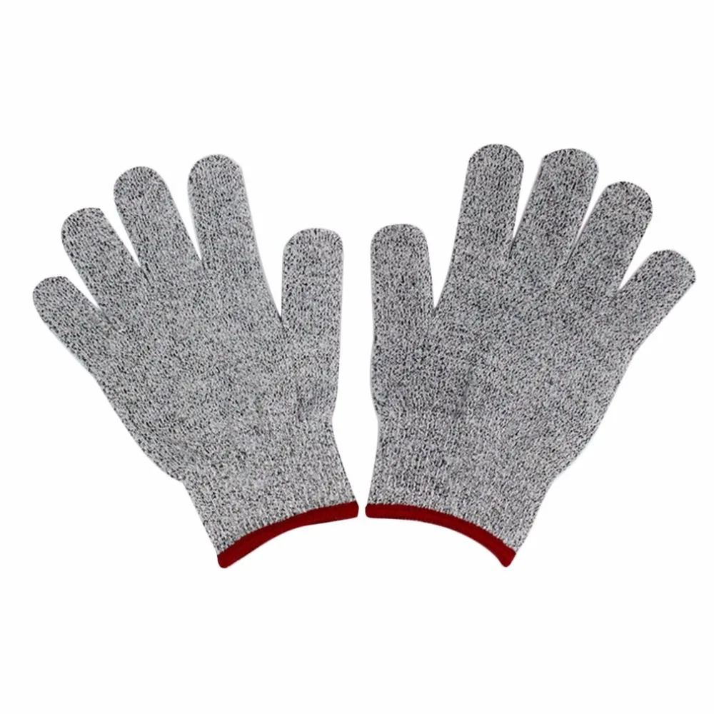 1 Pair Working Safety Gloves Proof Protect Stainless Steel Wire Cut Metal Mesh Butcher Anti-cutting breathable Gloves