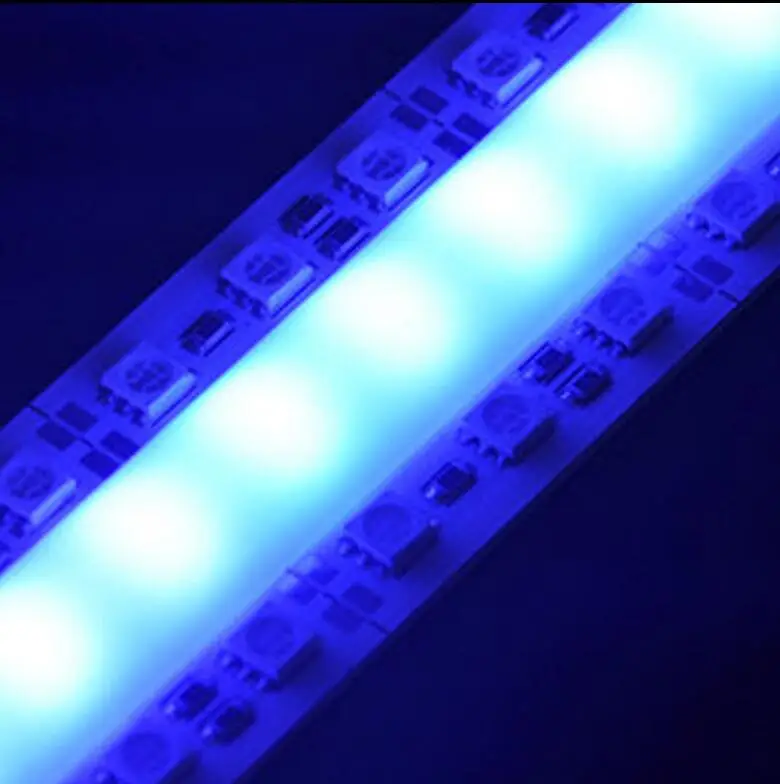 5050 0,5 м светодиодный свет RGB 36 светодиодный s/0,5 м SMD светодиодный жесткий полосы DC12V светодиодная твердая лента