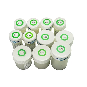 

250K 500K PMTC BGA leaded tin solder balls with 0.2 0.25 0.3 0.35 0.4 0.45 0.5 0.55 0.6 0.65 0.76 mm