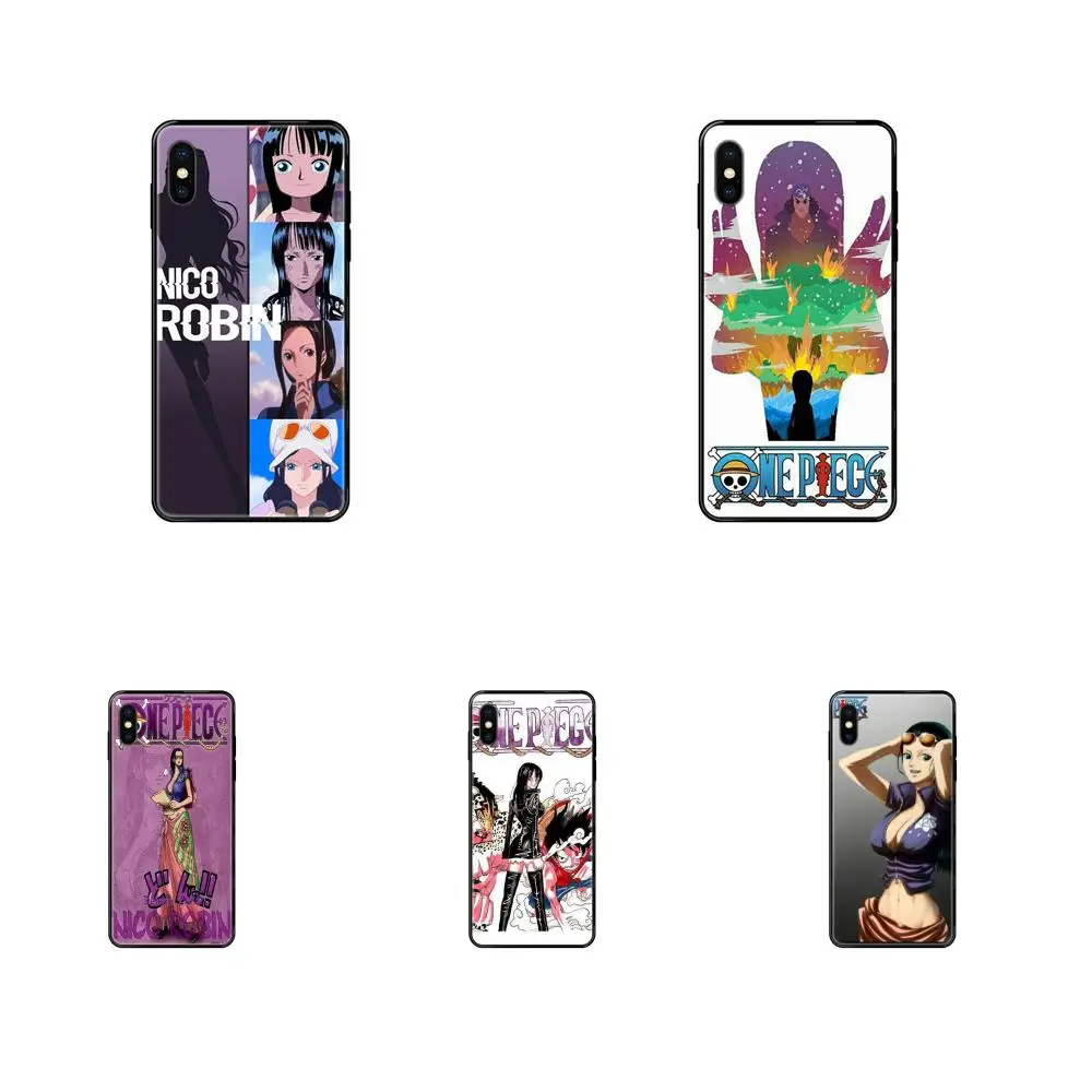 TPU Case Cover Anime One Piece Nico Robinus For Xiaomi Mi Note A1 A2 A3 5 5s 6 8 9 10 SE Lite Pro Ultra | Мобильные телефоны и