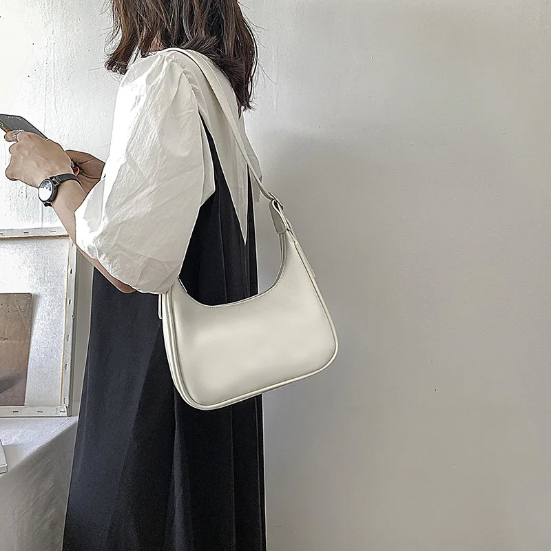 PU Leather Shoulder Messenger Bag Women Causal Luxury Handbags and Purse Female Designer Hobos Bag Small Brand Crossbody Bags