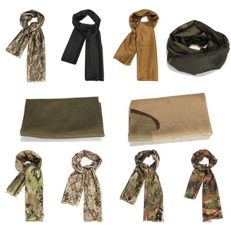 New Scarf scarf Cheche mufflers Camouflage army Police motorcycle dark camouflageWomen's