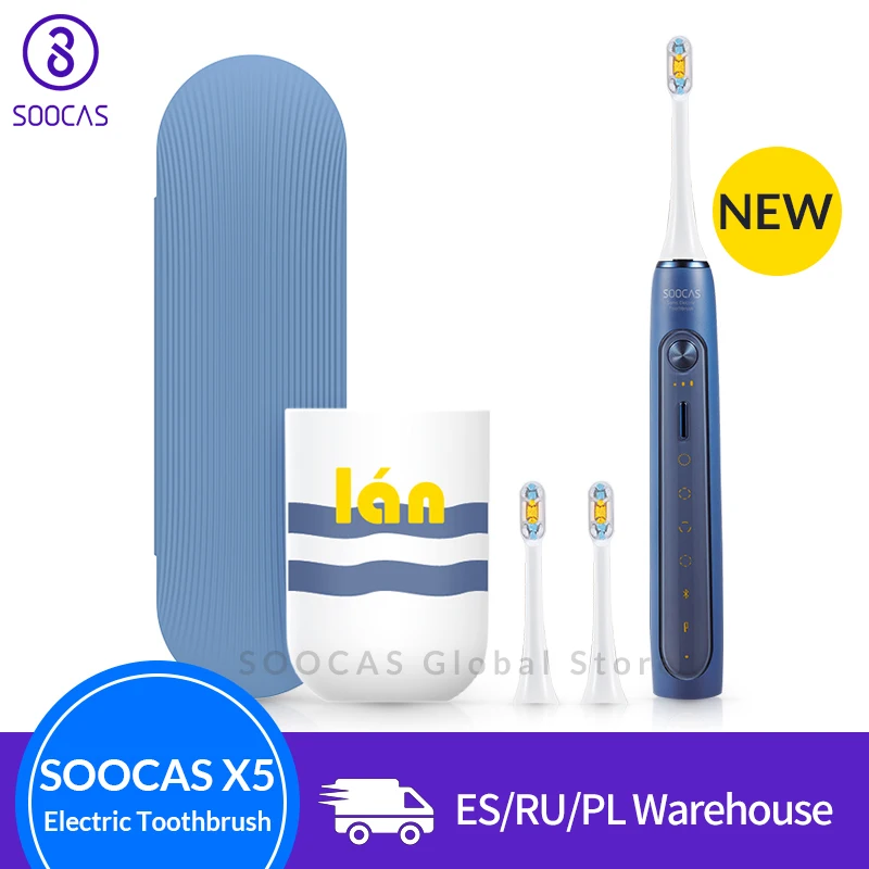 Soocas X5 звуковая электрическая зубная щетка обновленная для взрослых