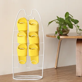 

Creative Shoe Rack Organizer Space-saving Bathroom Dormitory Slippers Storage Racks Hanging Shoe Organizer Shoes Shelf