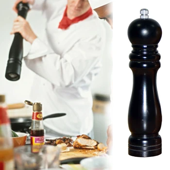 

mill Shaker oak wooden Peppers grinder manual pepper grinders