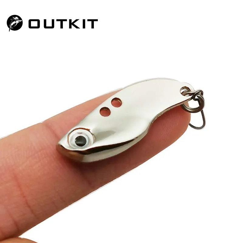 

New Arrival 1Pcs 2.5g 2.8cm Mini vib Crankbait Fishing Lure Lead Copper Metal Lures Hard Bait Spoon Artificial Freshwater Bait