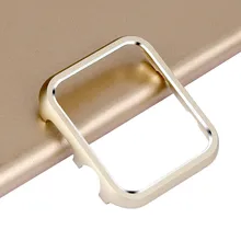 Аксессуары для наручных часов Алюминиевый металлический чехол для Apple Watch Case 38 мм 42 мм Series 1 2 3 роскошный защитный набор чехол-бампер