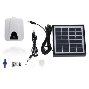

Solar Powered Garden Pond Oxygenator Water Pumps Air Stone Aerator Aquarium Pond XHC88