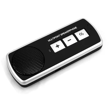 

For Phones Universal Call Multipoint Bluetooth V4.0 Adapter Handsfree Car Kit Receiver Easy Installation Wireless Sun Visor