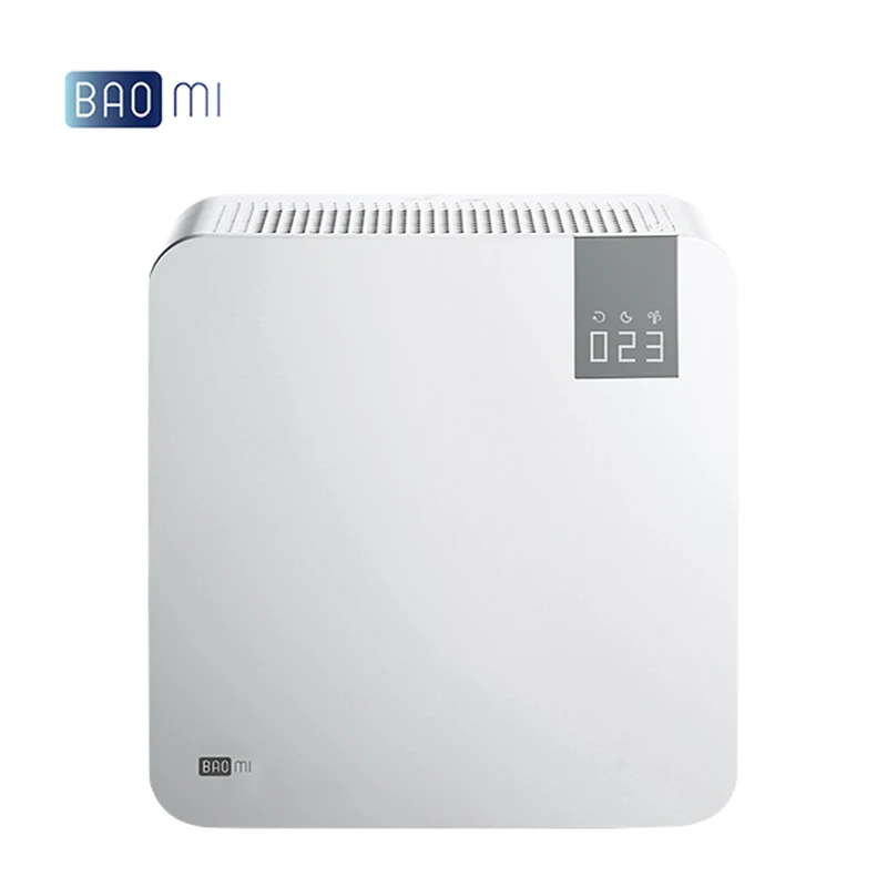 BAOMI 2 поколения очиститель воздуха формальдегид Подержанный дым PM2.5 беззвучный белый очиститель для домашнего офиса обновленная версия