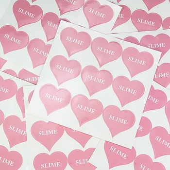 

5Sheets=45Pcs Cute Love Pink Sticker Paper Adhesive Sticker SLIME Letter Decor Stationery Stickers For Kids Scrapbooking Diary