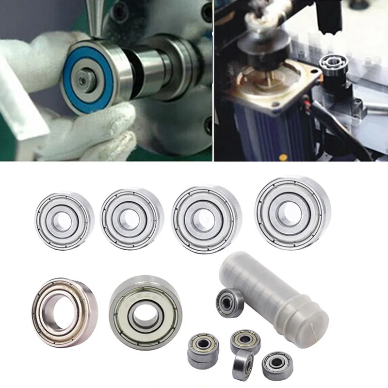 10pcs/set Carbon Steel Bearings 3D Printer Accessories Bearings 623ZZ 624ZZ 625ZZ 626ZZ 635ZZ 688ZZ Bearing With PP Case