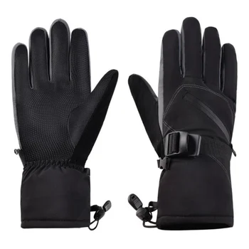 

Waterproof Winter Warm Gloves Men Ski Gloves Snowboard Gloves Motorcycle Riding Skiing Winter Touch Screen Snow Gloves