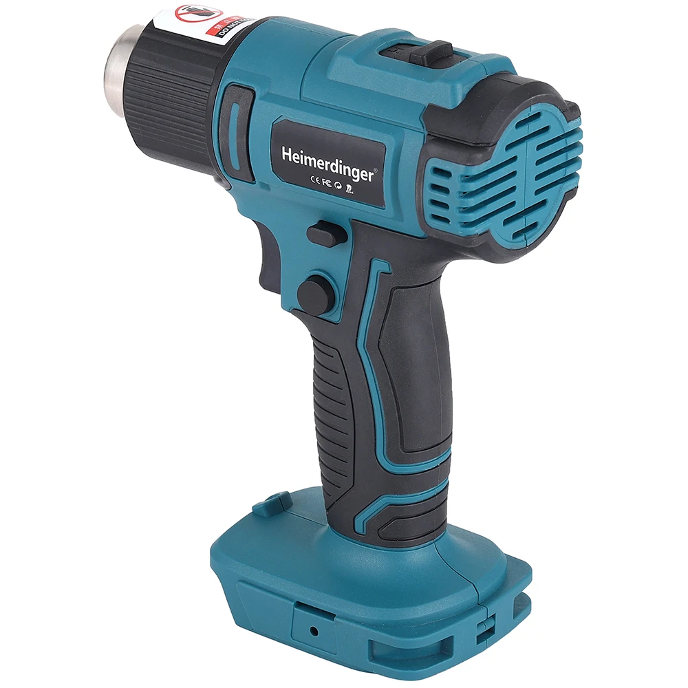 Portable Cordless Heat Gun for Makita 18V Battery with Dual Temperature Settings - Max 1202°F Hot Air Gun, No battery 5