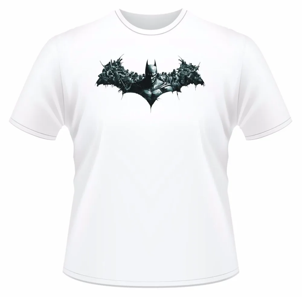 Мужская футболка Hommes Batman Arkham Origins Cadeau Ideal или Anniversaire недорогие футболки на заказ