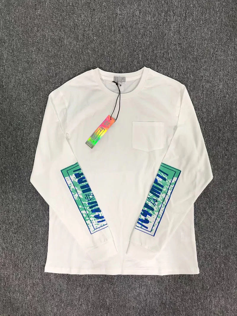 CAVEMPT оверсайз футболка с длинным рукавом и Для мужчин с длинным рукавом CAV EMPT футболка