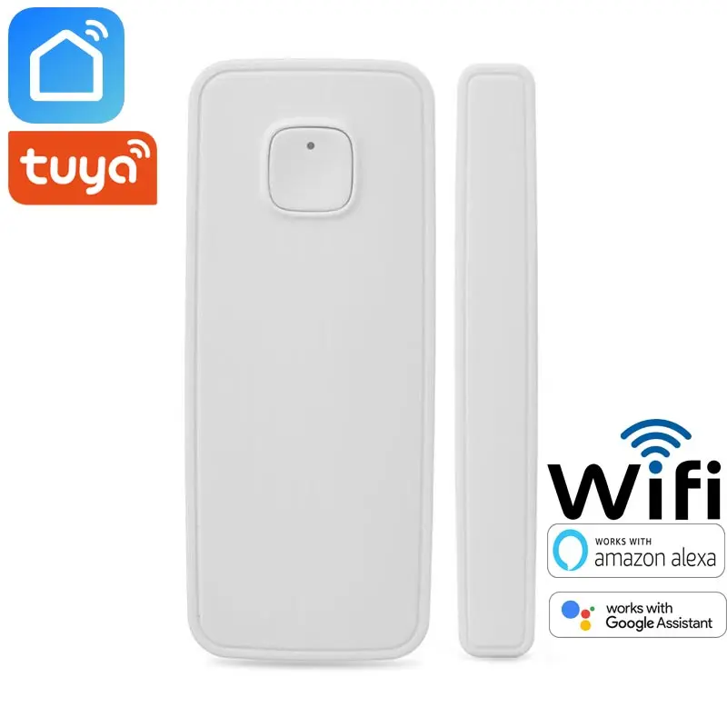 Смарт-датчик двери/окна Tuya с Wi-Fi детекторы уведомлением от приложения домашняя