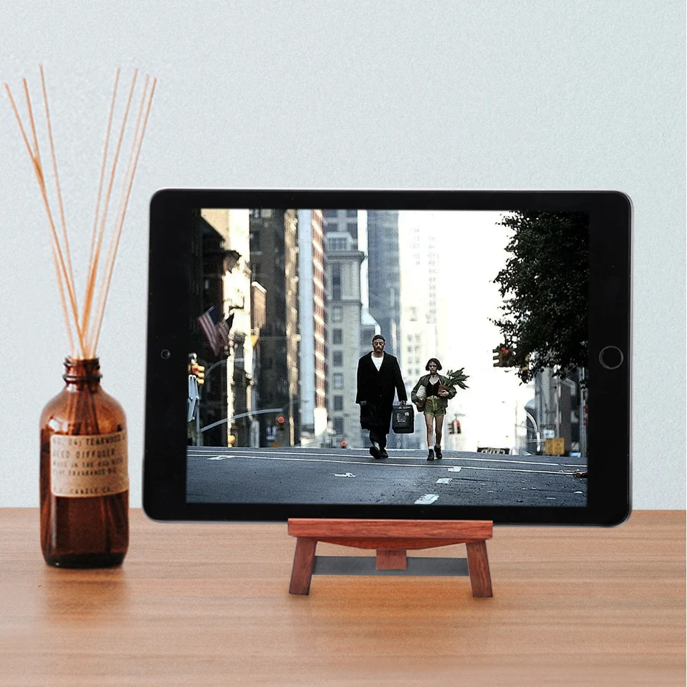 

Universal Portable Unique Wooden Artist Easel Smartphone Holder for iphone/ XiaoMi/ Huawei/computer latop Stand Gift Durable